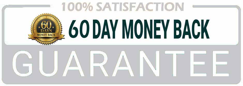 100% Satisfaction – 60-Day Money Back Guarantee